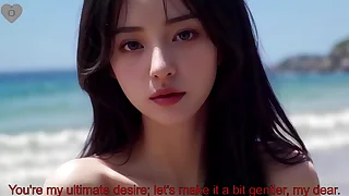 [ONLY NAKED] Japanese Girl Has Outlying Romp On the Lido With You Viewpoint - Chuck-full Hyper-Realistic Anime porn Joi, With Auto Sounds, AI [PROMO VIDEO]